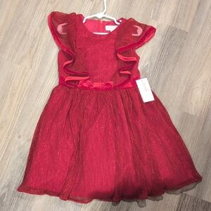 NWT Kensie Girl Shimmering Red Dress Size 6